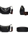 Women's Luxury Crossbody Bag High end Single Shoulders Bags Soft Lychee Pattern Underarm Bags Casual Dumpling Bag Totes