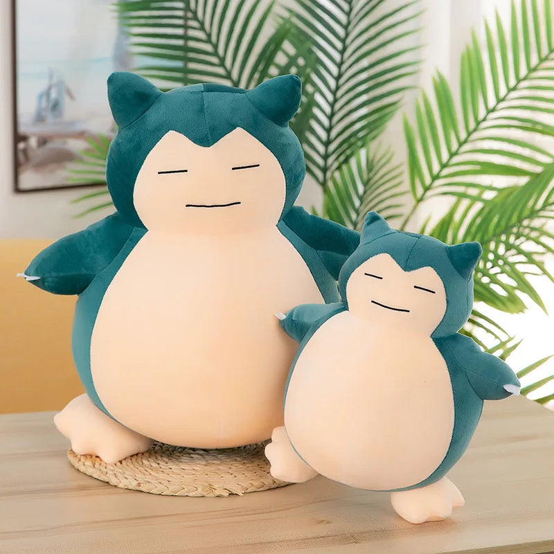 Hot 60cm Kawaii Snorlax Plush Toy Anime Pokemon Stuffed Doll Large Cute Baby Gift Kids Birthday Xmas Present Wholesale