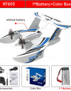 KF603 RC Glider 2.4G Radio Control Aircraft Sea And Air RC Plane EPP Foam Water Land Flying Airplane Toys