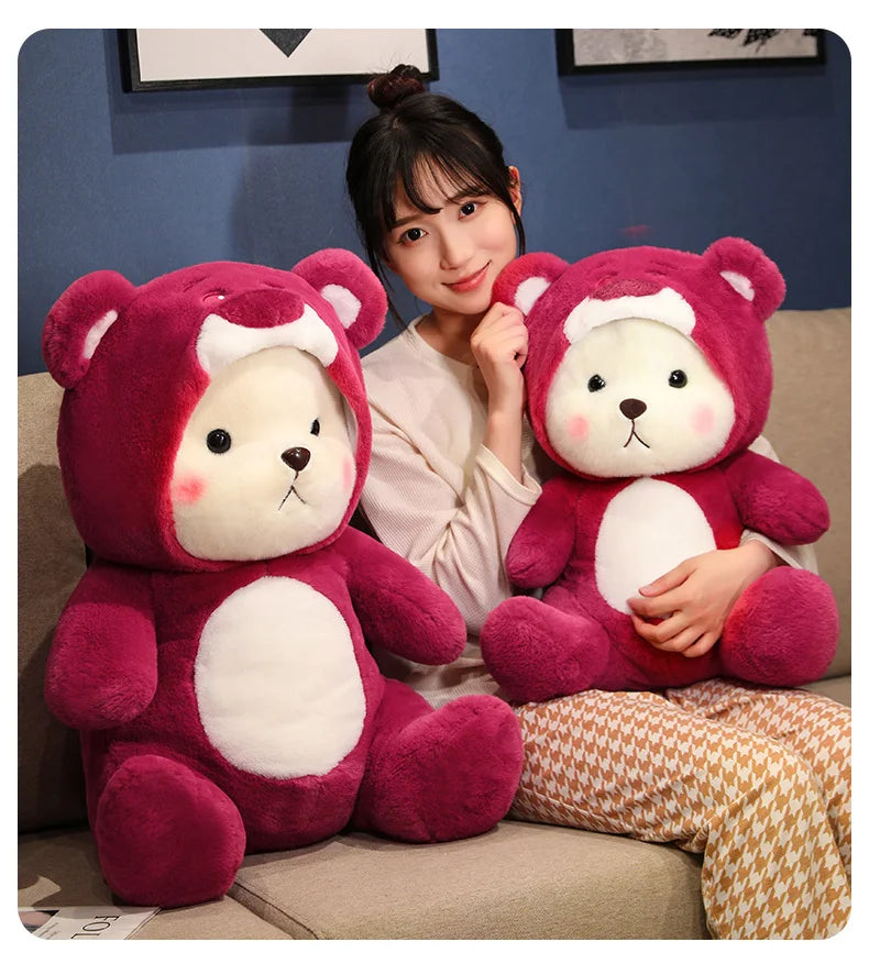 Cute Teddy Bear Plush Stuffed Animal Soft Pillow
