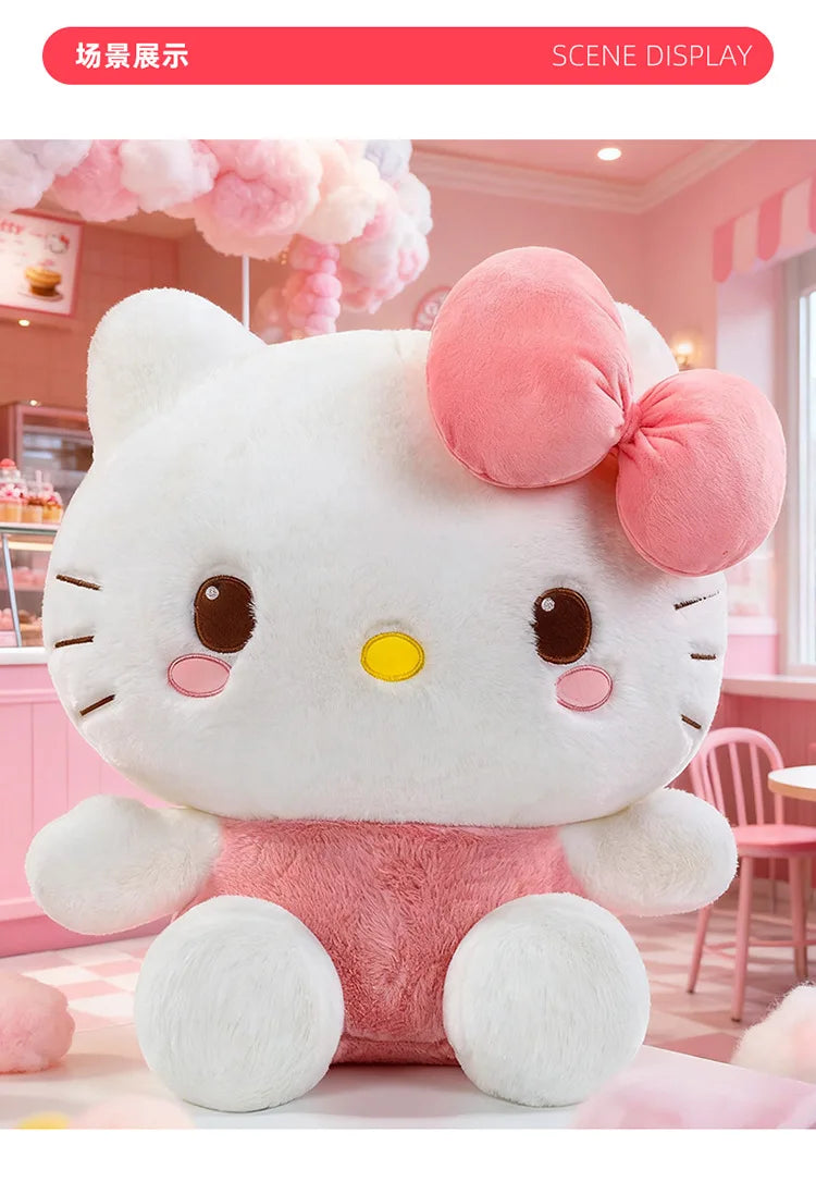 Cute Cat Character Plush Stuffed Doll Toy