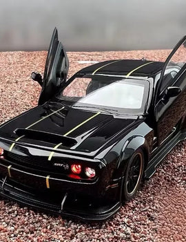 1:32 Dodge Challenger SRT Redeye Hellcat Alloy Musle Car Model Diecast Metal Sports Car Vehicles Model Sound Light Toy Gift