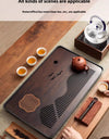 Tea Tray Tea Set Tea Tray Tea Sea Dry Brewing Platform Tray Bamboo Tray Tea Ceremony  Small Water Storage Tea Platform