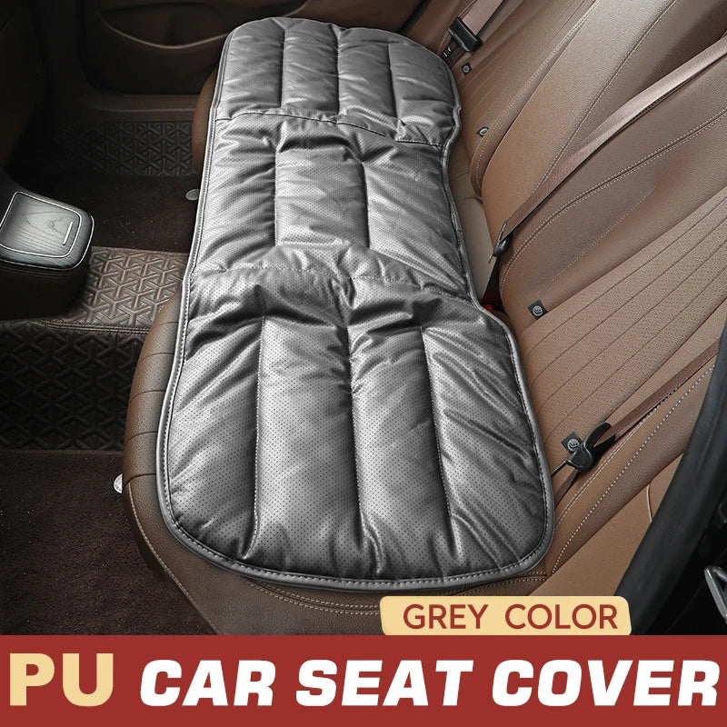 Nappa Leather Breathable Car Seat Cushion Soft Universal Anti Slip Auto Seat Protector Pads Car Seat Covers Interior Accessoires