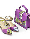 Italian Shoe and Bag Set for Party In Women Luxury Shoes Women Designers Nigerian Women Party Pumps High Heels Ladies