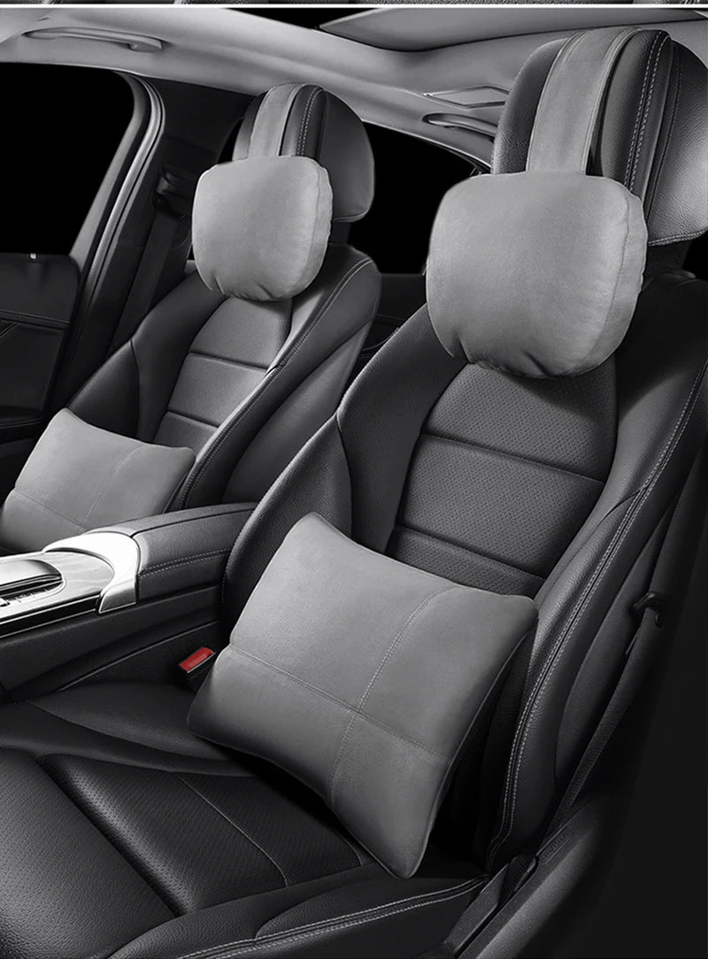 Memory Cotton Car Headrest Neck Support For Car Supplies Seat Class Soft Universal Adjustable Car Pillow Neck Rest Cushion
