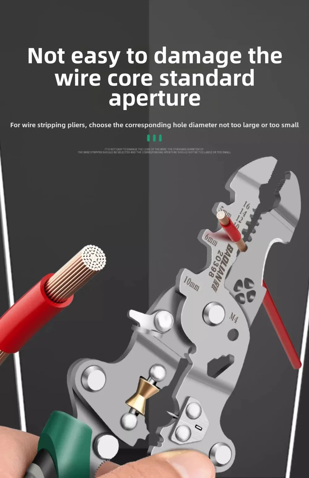 Electrician Wire Crimper Peeler Pliers Cables Stripping multifunctional Press Plier Terminal Crimping Gross Side Cutting Tool