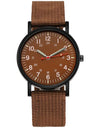 Men Business Leather Calendar Watch Men's Fake Three Eye Luminous Quartz