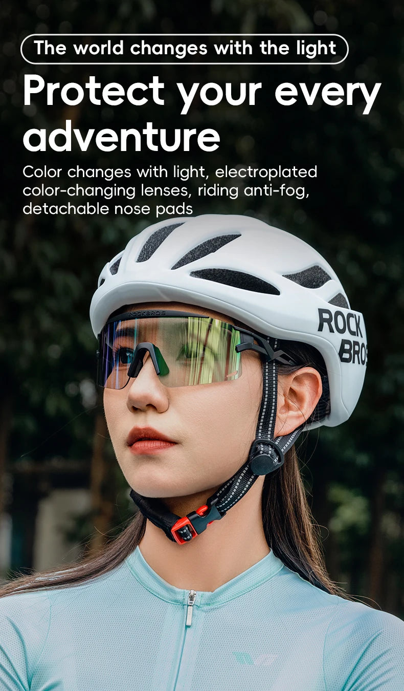 Bicycle Glasses Polarized / Photochromic Lens Bike Sunglasses Men Women UV400 Sports MTB Road Cycling Goggles Glasses