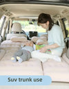 Car Inflatable Bed Mattress Interior Travel Flocking SUV Bed Mattress Car Interior Air Cushion Travel Bed