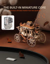 Wooden Music Box Puzzle 3D Puzzles Mechanical Building Construction Craft