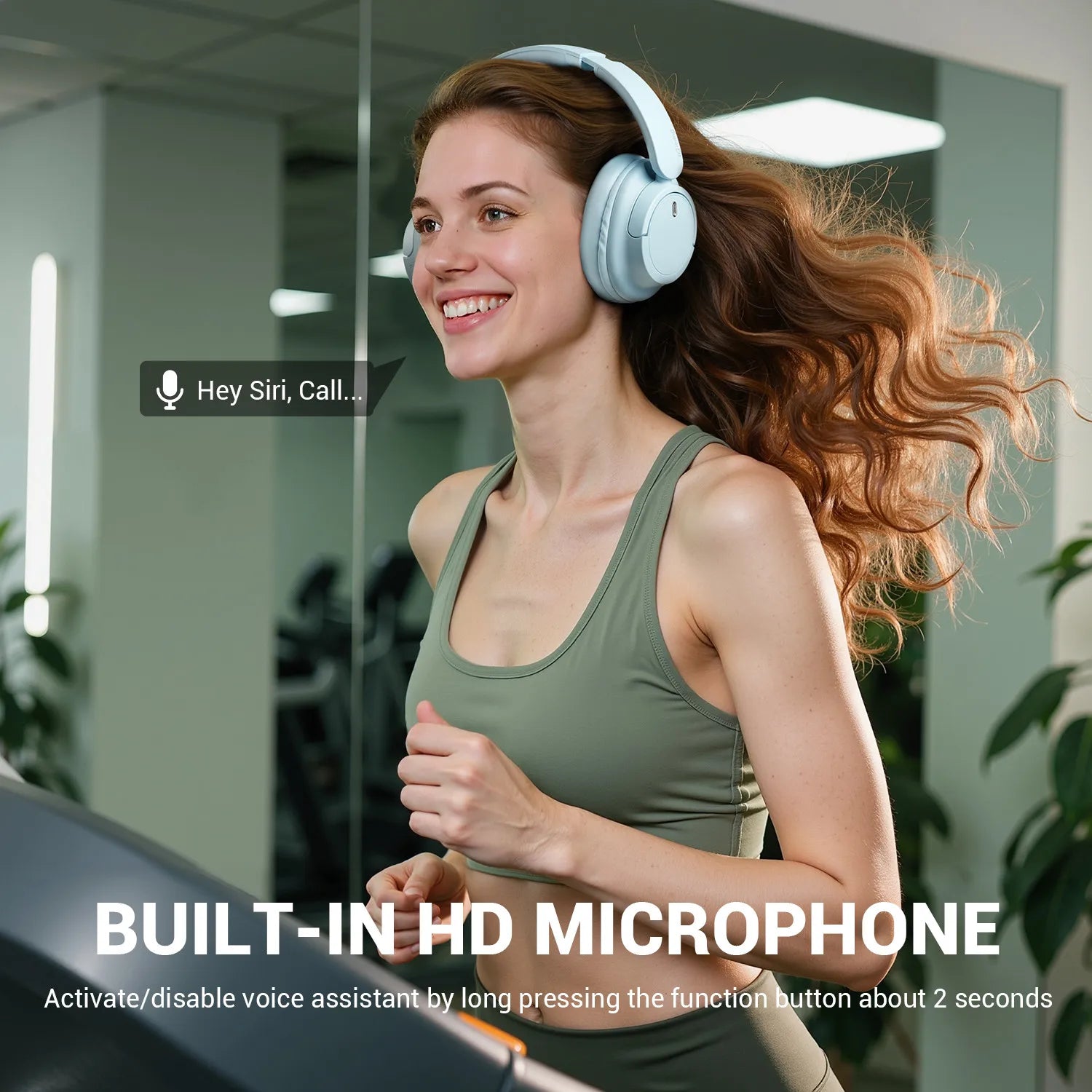 SuperEQ V16 Wireless Bluetooth 5.3 Headphones Hi-Res Audio Over Ear Wireless Headset With Low Latency 90Hrs APP Support