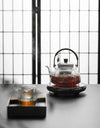 Glass Kettle Household Tea Set Small Steaming Teapot Electric Clay Stove Set
