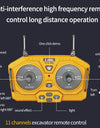 RC Remote Control Toys Cars Excavator Bulldozer Dump Truck 2.4G High Tech Vehicle Engineering Cars Model For Boys Birthday Gifts