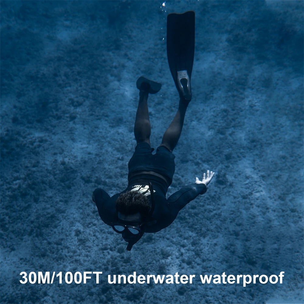 Mini 4K Action Camera with WiFi EIS and 30M Waterproof Case
