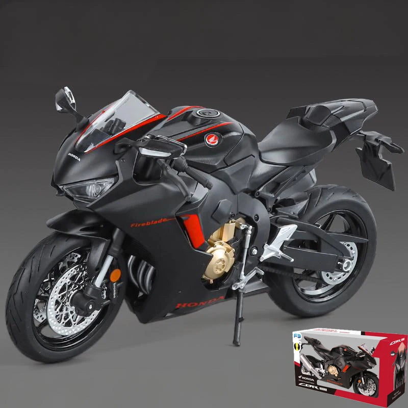 1:9 Honda CBR1000RR Alloy Die Cast Motorcycle Model Vehicle Collection Sound and Light Off Road Autocycle Toys Car
