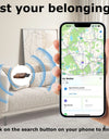 Ultra Slim Tracking Card Wireless Charging With Apple Find My IPX68 Waterproof Thin Tracker Keys Suitcase Bag Locator