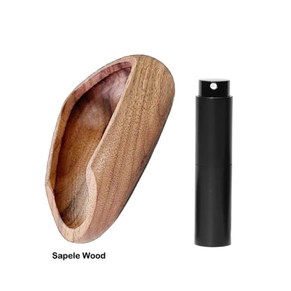 Multifunctional Wooden Coffee Bean Dosing Cup and Light Spray Bottle Barista Set for Enhance Brewing Coffee Experience