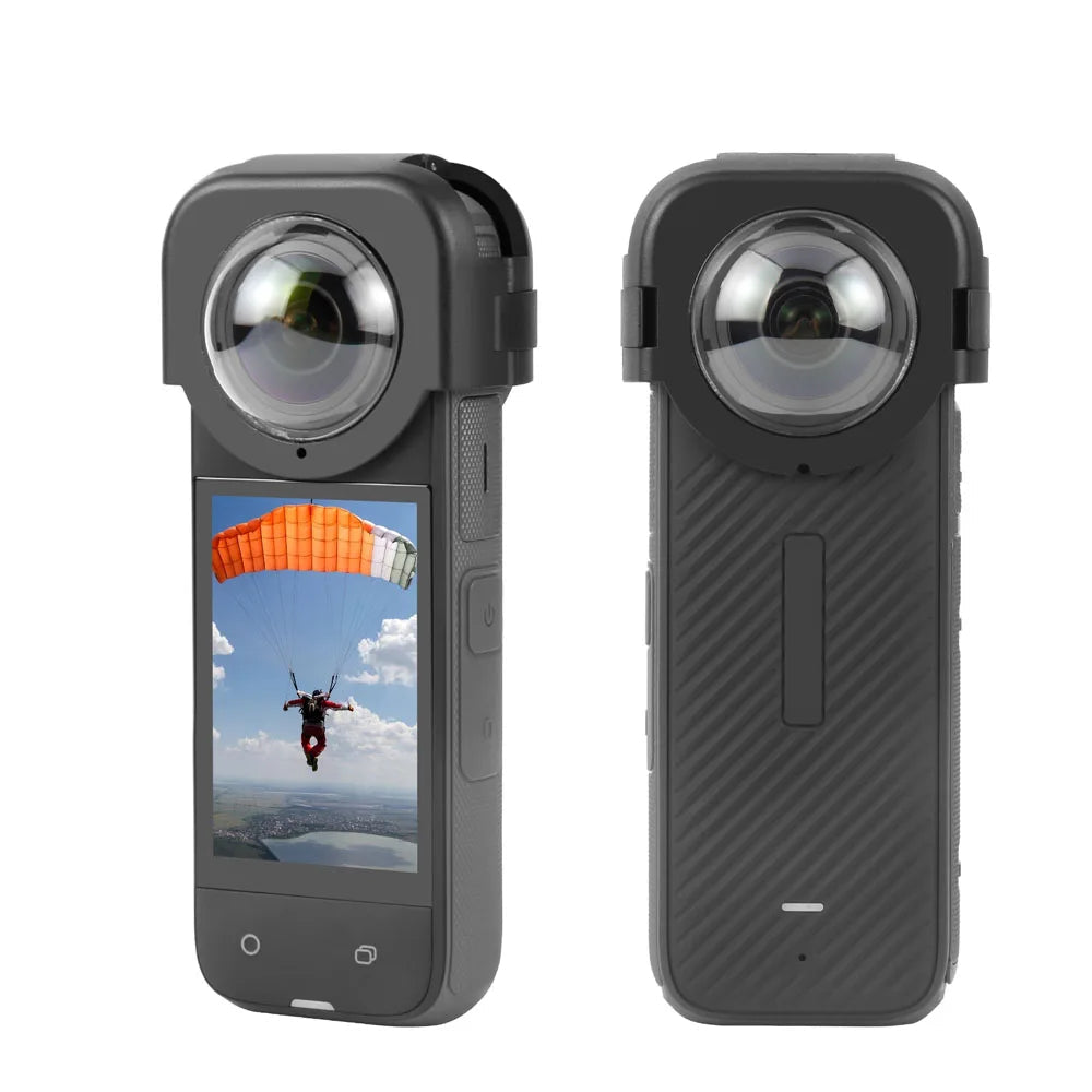 for Insta360 X4 Snap-on Lens Guard Protective Cover for Insta360 X4 PC Lens Case Accessories