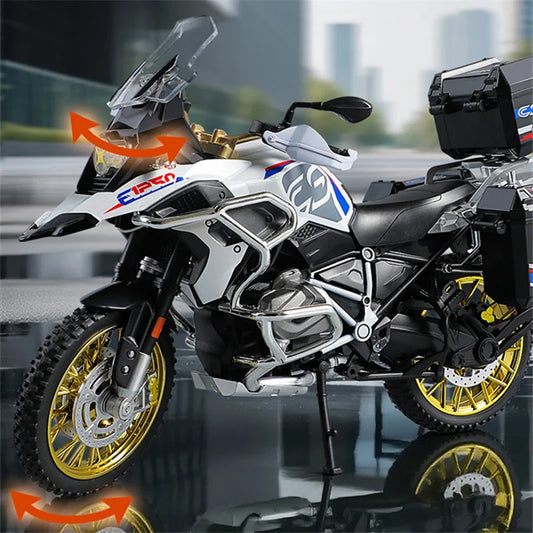 Diecast R1250 GS Adventure Motorcycle Model 1 to 10 Scale
