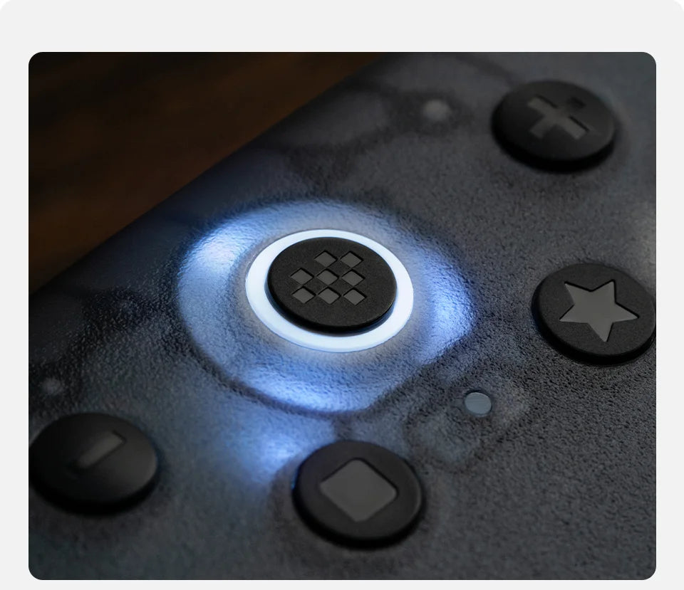 Wireless Gaming Controller with Hall Effect Joysticks and Triggers for PC and Android