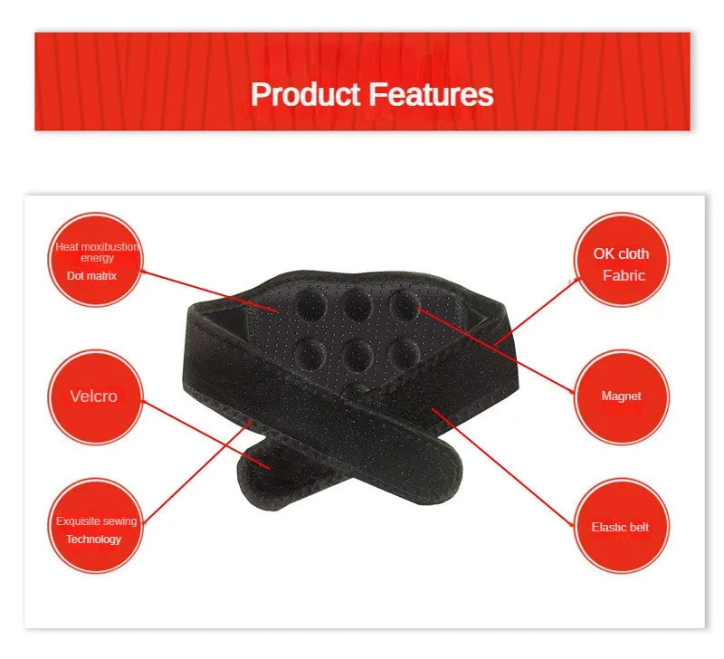 7/9/13pcs  Self-heating Neck Brace Tourmaline Infrared Therapy Pain Relief Cervical Protection Neck Support Belt Neck
