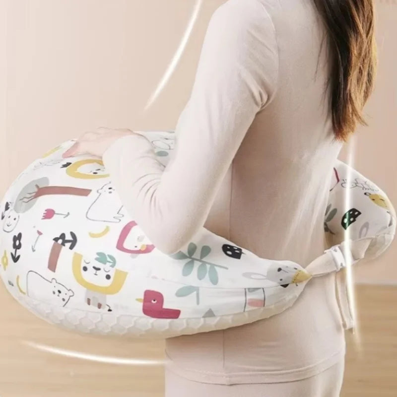 Multifunctional Nursing Pillow For Breastfeeding Moms  Feeding Support Postpartum Pregnancy Comfort Ergonomic Maternity