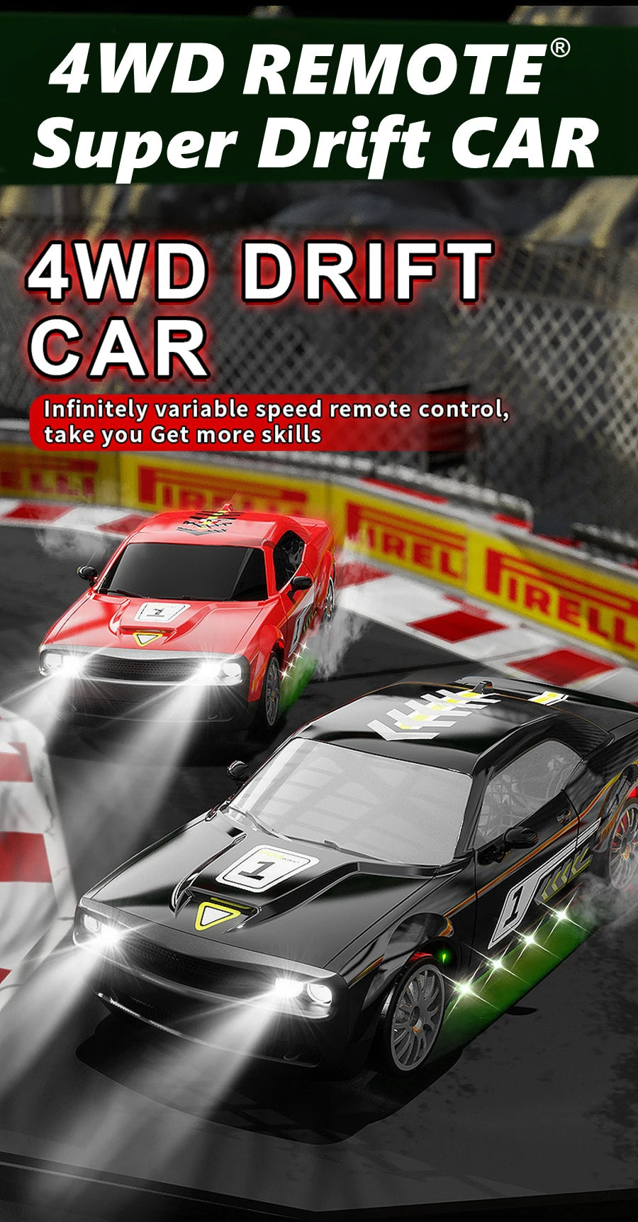 Super Drift Car Remote Control RC Truck RTR Radio GTRPRO 4x4 Racing Car AE86PRO Toys for  Adult Christmas Gift