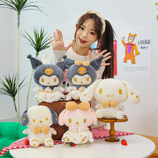 Cute Character Plush Stuffed Doll Cushion Toy