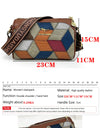 Splicing Shoulder Bag Soft Leather Female Wallet Crossbody Bag Messenger Bags Luxury Designer