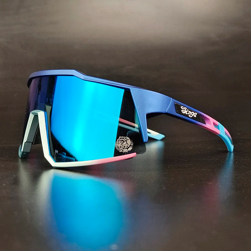 Photochromic Cycling Sunglasses UV400 Sports Bike Eyewear