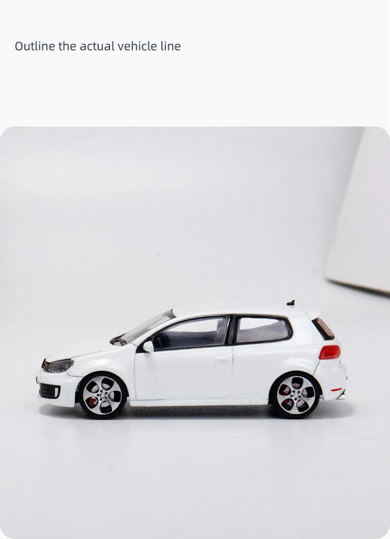 1 64 Scale Golf GTI R MK6 Diecast Model Car