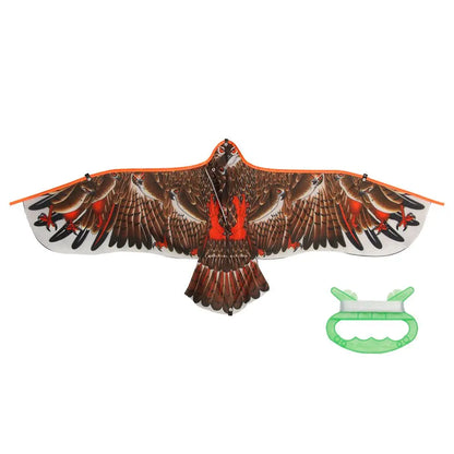 1.1m Eagle Kite With 30 Meter Kite Line Large Plane Eagle Flying Bird Kites Children Best Gift Family Trips Garden Sports