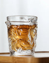 Sun Wukong Monkey Wine Glass 3d Whiskey Cup Short Drinking Liquor Glass Transparent Soju Brandy TeaCup Glassware For Wine Coffee
