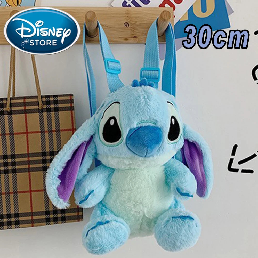 Disney Cartoon Backpack Women's Mickey Mouse Donald Duck Pattern Student School Bag Large Capacity Backpack Girls Shoulder Bag