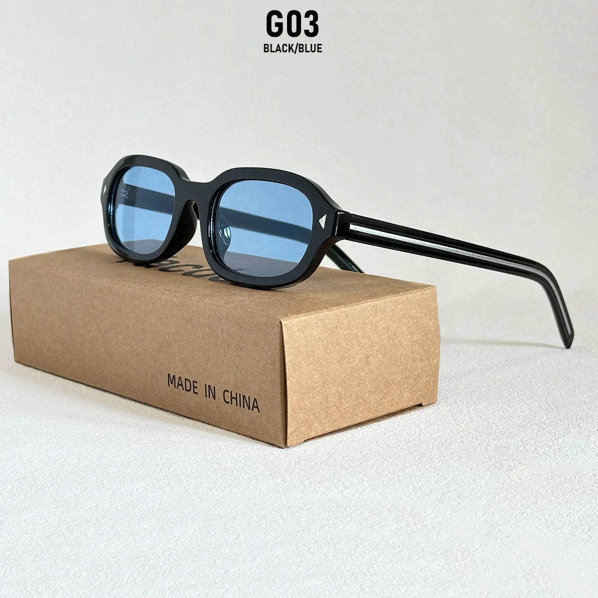Oval Fashion Sunglasses With UV400 Protection