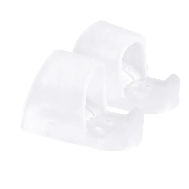 2Pcs Toe Straightener Thumb Valgus Protector Silicone Gel Foot Fingers Toe Separator Bunion Adjuster Feet Pads Relief Foot Pain