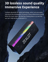 Portable Bluetooth-Compatible Speakers, Bass with Subwoofer, Wireless Sound Box, Waterproof TWS Boombox, 3000mAh, 20W