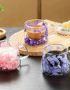 Double Wall Transparent Glass Coffee Cup with Handle Double-layer Heat Insulation High Temperature Juice Milk Cup
