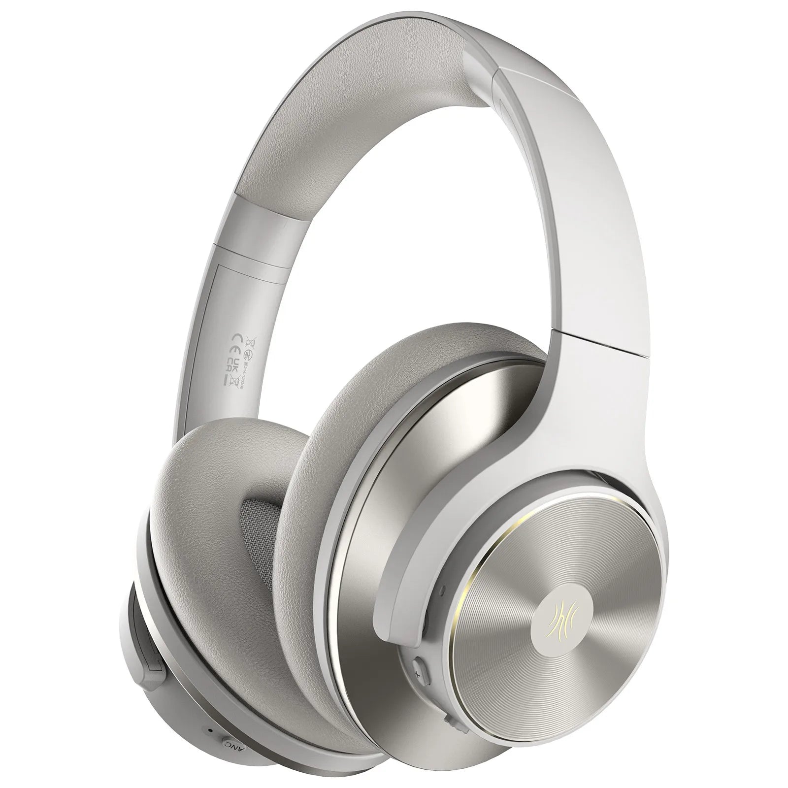 A10 Bluetooth 5.4 Headphones Hybrid Active Noise Cancelling With Hi-Res Audio Over Ear Wireless Headset ANC With 5-Mic