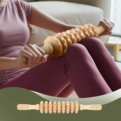 3Pcs Wood Therapy Massage Tools Maderoterapia Kit Wooden Gua Sha Tool Wood Roller Massage Tool Mushroom Massager Anti Cellulite