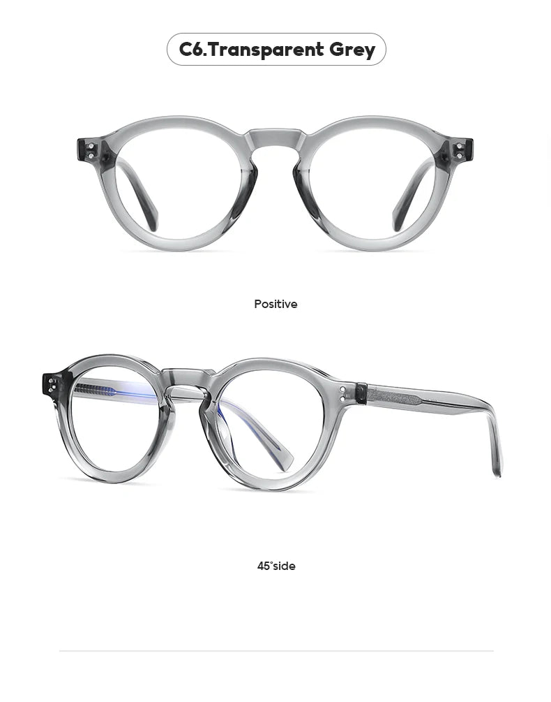 Eyeglass frames Lenses glasses women's grade Eyewear for men Prescription Transparent optical trends Decorative eyepiece