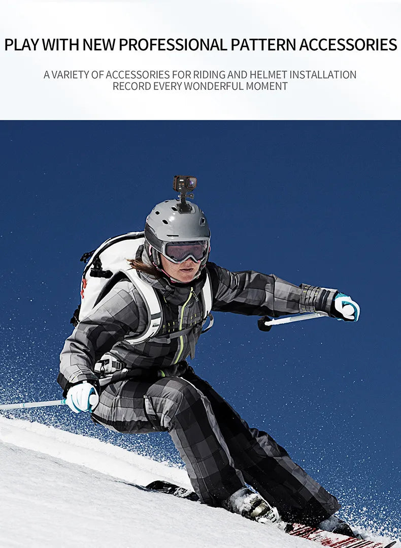 4K 60FPS Mini Action Camera Wifi Outdoor Sport Anti Shake 170° Wide Angle Waterproof Camera Pro Bike Motorcycle Helmet Body Cam