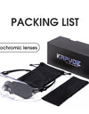 Photochromic Cycling Glasses UV400 Sports Sunglasses Men MTB Cycling Eyewear Road Bike Goggles Outdoor Bicycle Glasses