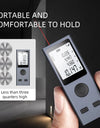 Mini Laser Distance Meter USB Rechargeable Portable Handheld Digital Laser Tape Measure Range Finder Test Tool