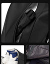 15.6-inch laptop Men's business backpack waterproof multi compartment travel bag Black backpack