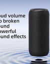 Portable Bluetooth Speaker, IPX5 Waterproof, Powerful Sound Box, Outdoor Stereo Bass, Music Track Speaker, 20W