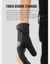 3M Winter Cycling Skiing Waterproof Gloves Black Warm Touchscreen Motorcycle Gloves Men Outdoor Scooter Riding Bike Gloves