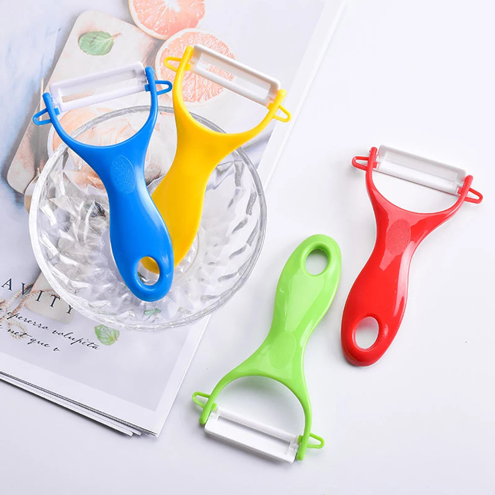 Ceramic Fruit Peeler Home Kitchen Multi-Function Planer Household Apple Peeler Potato Peeler Vegetable Portable Peeling Tool