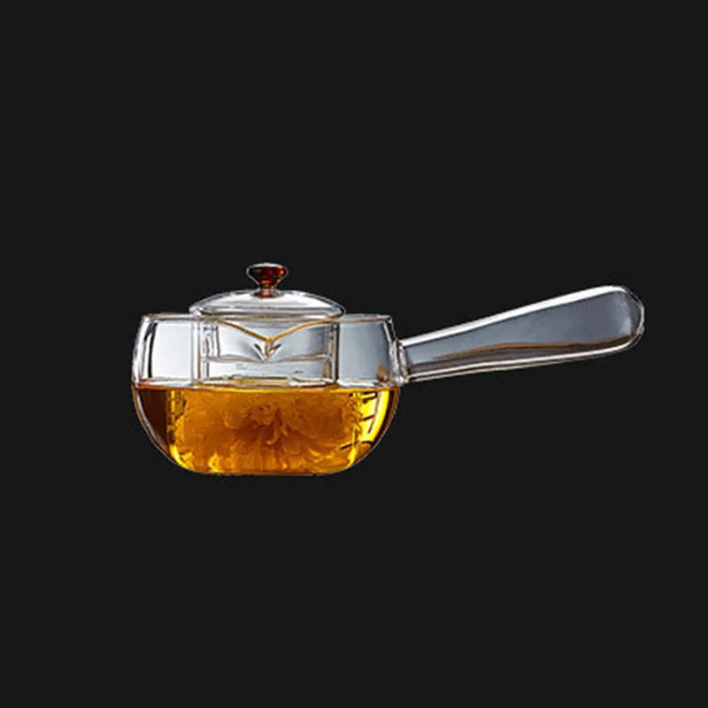 Glass Teapot Regimen Steaming kettle Heatable Borosilicate  with Handle Herbal Flower tea pot Kettle health 300ml/500ml